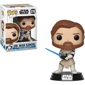 Funko Pop Star Wars Obi Wan Kenobi Vinyl Bobble Head 270 New